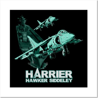 The Harrier Hawker Siddeley Posters and Art